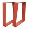 IVARZA P02 Piastra — Base tavolo scultorea